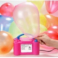 thumbnail image 4 of Bomba Para Inflar Globos Electrica Doble Inflador/fiestas rosa, 4 of 4