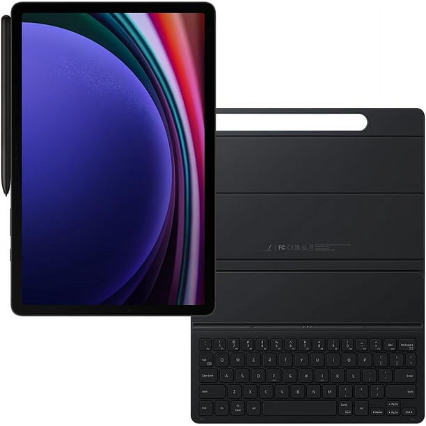 Samsung Galaxy Tab S9 256GB Bundle Pack (Étui de Couverture de Livre de Clavier avec Trackpad) Nouvelle Tablette Débloquée (SM-X710)