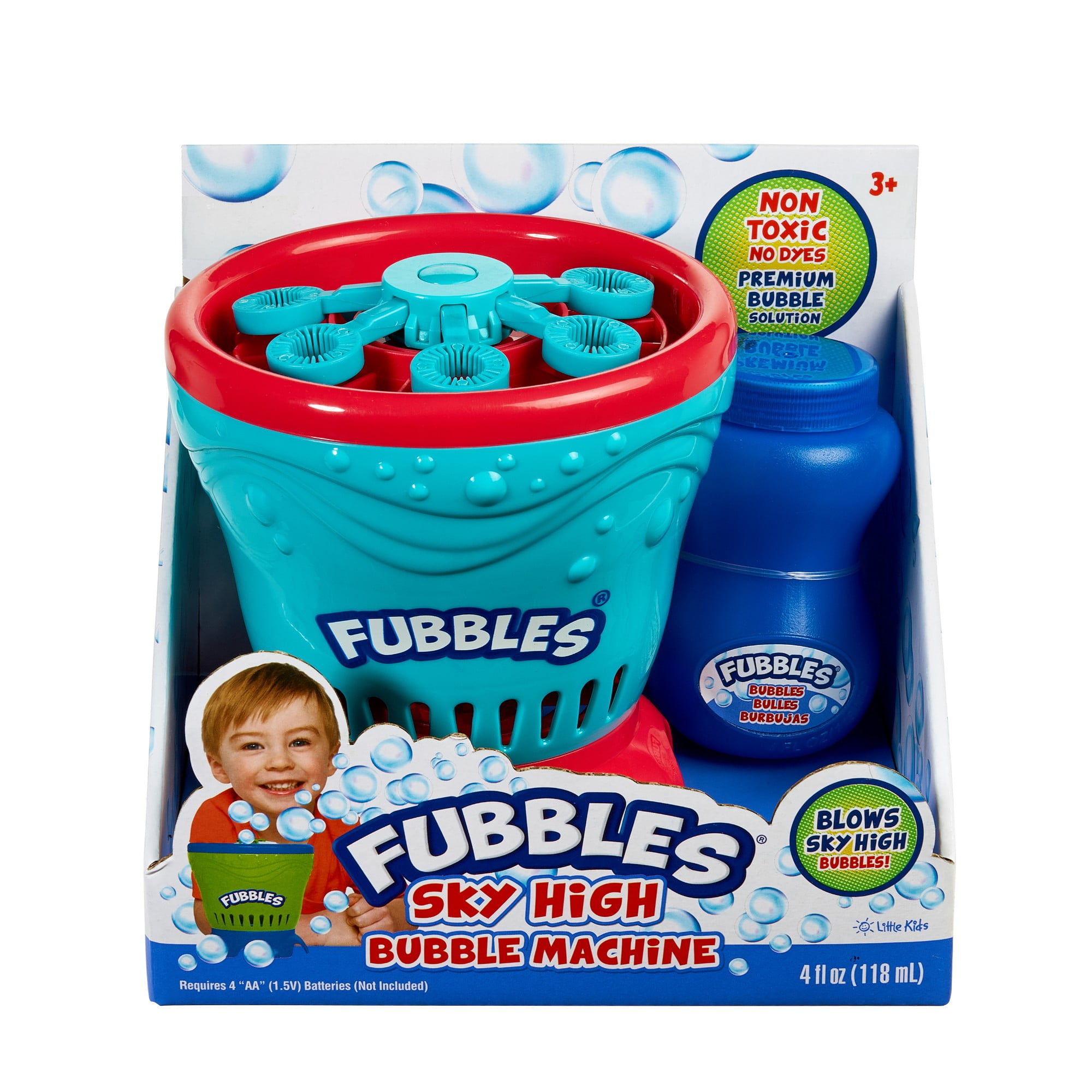 Bubbletastic Bubble BBQ Blower Machine and Bubble Solution Amazing Kids Toy Gift 