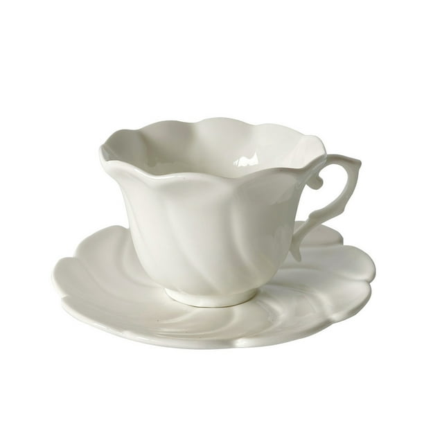 Taza de té, taza de café, artículos para beber, mano de obra fina, tamaño compacto, cerámica exquisita de larga duración, Kit para beber de Juegos de servir café y té Tipo 2 101-200ml Cateissary HA080707-02