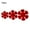 Red, variant on Blue 12 Pcs Pot And Pan Protectors With Non Woven Fabric, Non Stick Design And Heat Insulation For Frying Pan, Cookware Protection 31X31X1In 0.33Lb