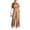 Khaki, variant on Women's One Shoulder Wide Leg Jumpsuit Elegant High Waist Dressy Evening Party Outfit