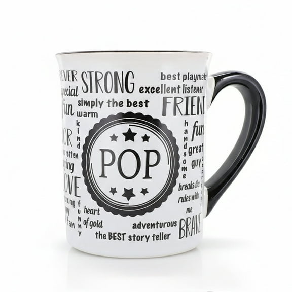 Cottage Creek Pop 16oz. Ceramic White Coffee Mug