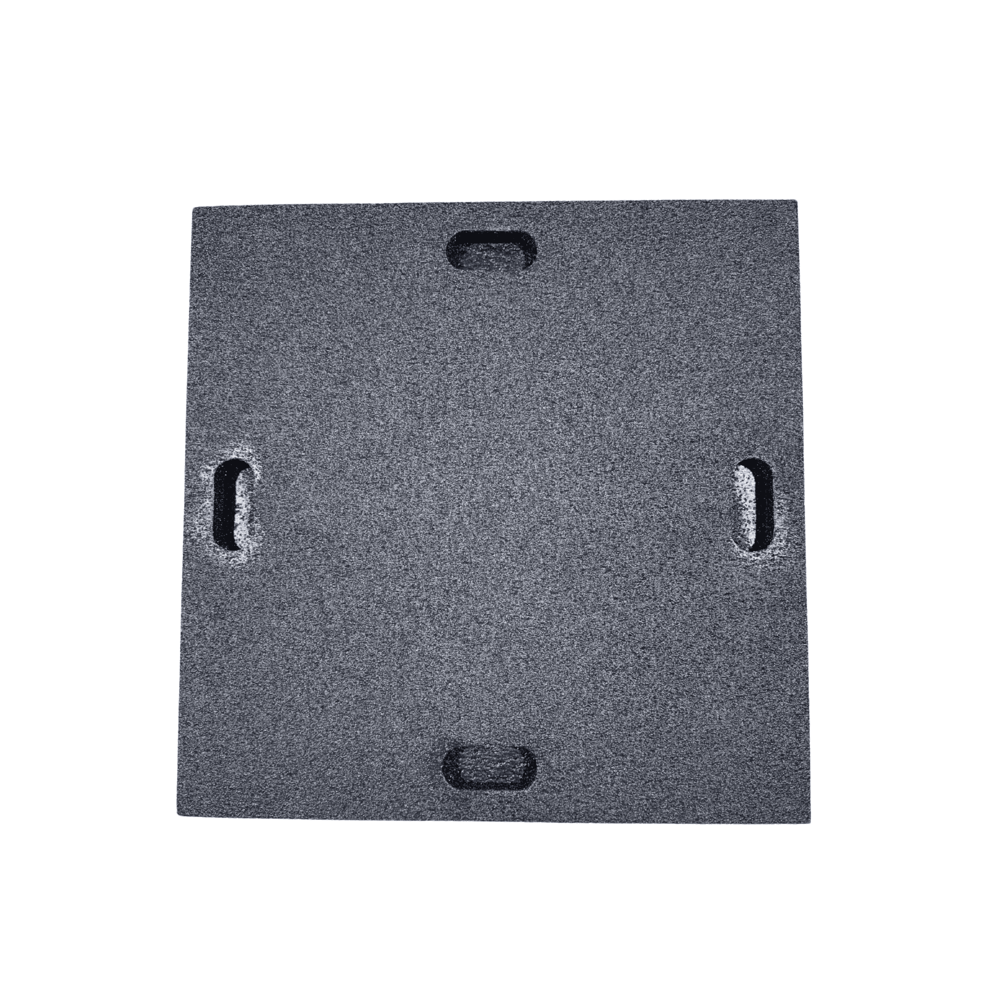 EPE Floral Arrangement Transport Tray, 5 Holes, 24 x 24 x 9 inches, Black, Adjustable for 2-8 inch Vases