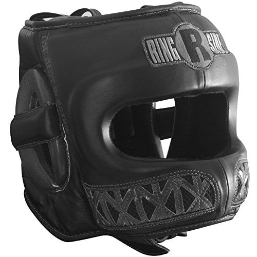 Ringside Youth Face Saver Headgear, Black, Large