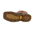 thumbnail image 5 of Tony Lama Mens TLX Roustabout Cognac 11 In Brown Top Waterproof Square Steel Toe, 5 of 5