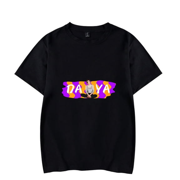 Daya Merch T-shirt Women's men's retro casual summer round neck short sleeved T-shirt