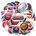 thumbnail image 2 of Realistic Start Button Stickers, Waterproof Start Button Sticker for Water Bottle Laptop Phone Cases Planner Skateboard Luggage Helmet Party Favor Decor, Ideal for Adults Teens Teacher Rewards, 2 of 8