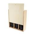 thumbnail image 6 of Twine Decorative Wine Gift Box, 3-Bottle Wine Box, Paulownia Wood, Gifts, 6 of 6