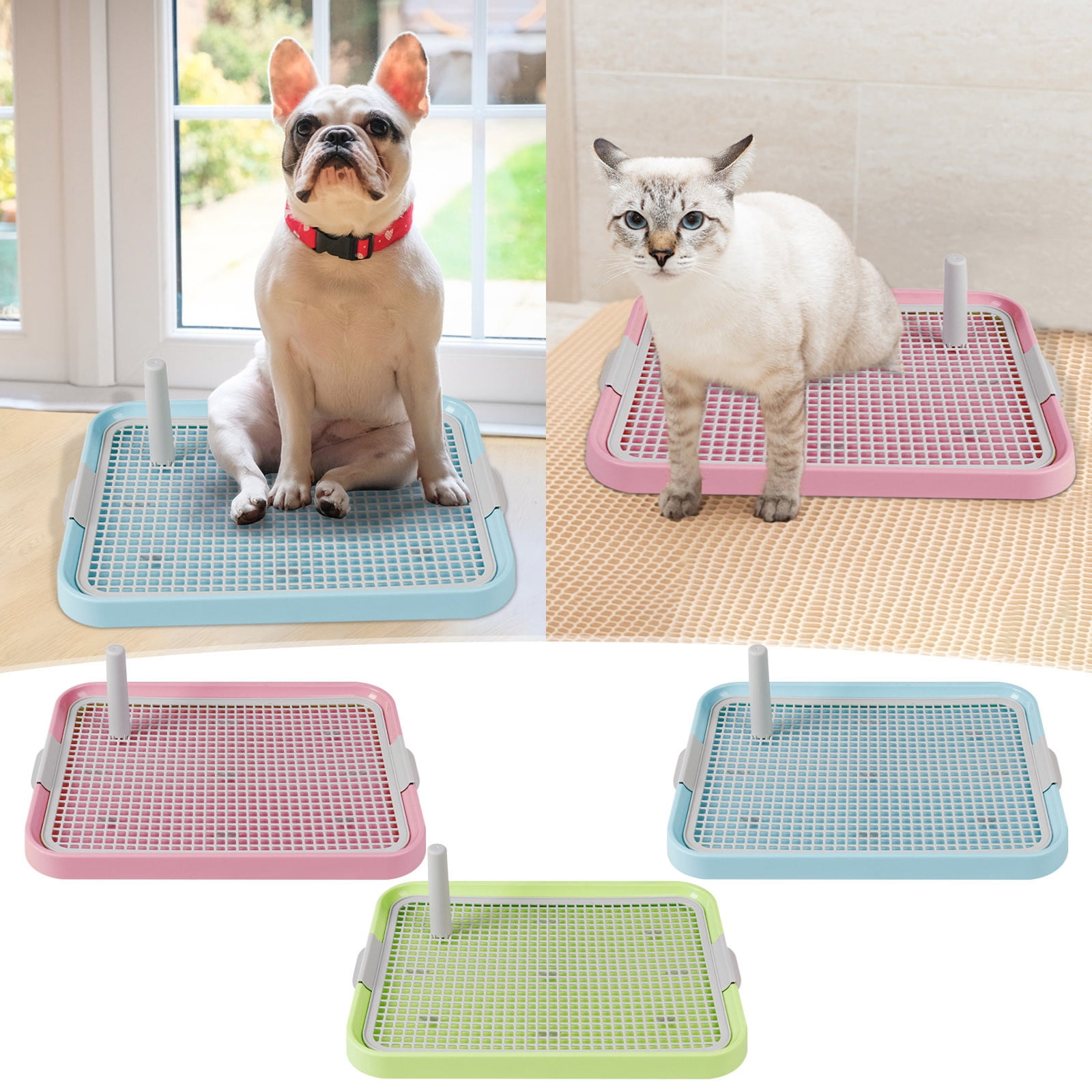 Pet Dog Toilet Litter Box, Portable Indoor Puppy Training Toilet