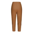 thumbnail image 7 of Women's Casual Pants Leggings For Women Plus Size High Waisted Yoga Cropped Trousers 2025 Summer Gym Pants,Brown Women's Casual Pants M, 7 of 7