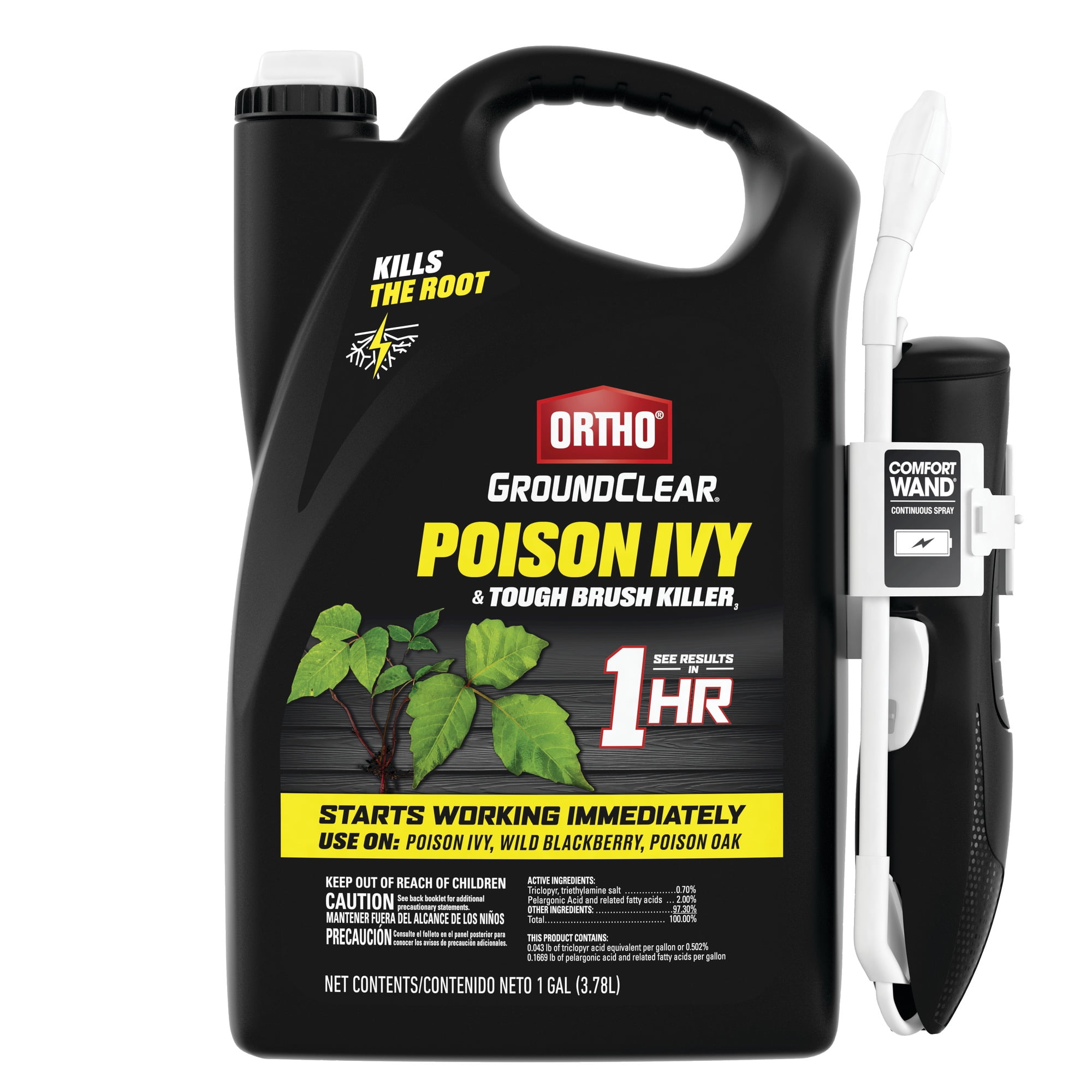 Ortho GroundClear Poison Ivy & Tough Brush Killer3, 1 gal.