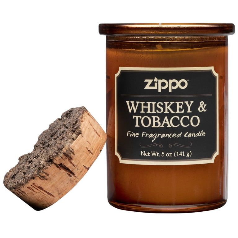 whiskey and tobacco candle Zippo Spirit Candle - Whiskey and Tobacco - 5 oz
