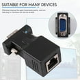 thumbnail image 2 of Rallonge VGA Mâle vers LAN CAT5 CAT6 RJ45 Câble Adaptateur Réseau, 2 of 4