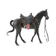 thumbnail image 5 of Kokiya Horse Figurine Home Decor Ornament Horse Figure Model DIY Projects Accessory black, 5 of 9