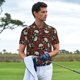 thumbnail image 3 of Fotbe Red Rose Skull Camiseta Polo de Golf para Hombre con Estampado – Camisa Deportiva Transpirable con Cuello Abotonado-X-Large, 3 of 6