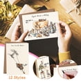 thumbnail image 1 of onlyliua Ofertas Flash Lo Que Se Debe y No Se Debe Hacer En Navidad, 12 Paques de Tarjet Navideños Desviados, Mensajes y Sobres Personalizados, Colección de Películas de Cuenta Regalos En Navidad, 1 of 7