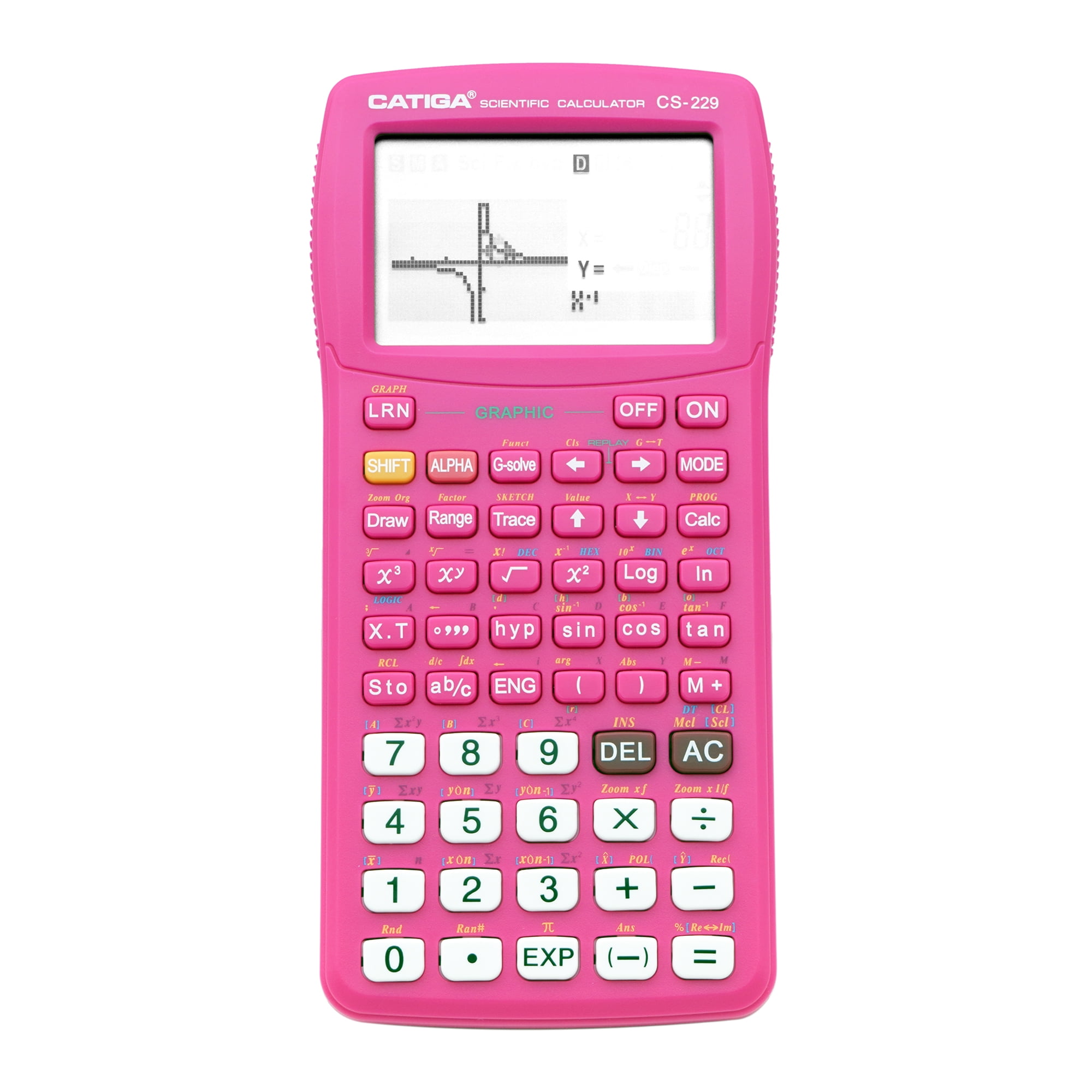 High School or College Scientific Calculator with Graphic Functions Black Multiple Modes with Intuitive Interface Perfect for Beginner and Advanced Courses