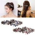 thumbnail image 2 of Women‘s Hair Clip Rhinestone Flower Decor Creative Hair Side Clip Hair Barrette, 2 of 10