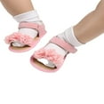 thumbnail image 3 of Baby Girls Anti-Slip Flower Shoes First Walker Shoes Party Dress Flat, 3 of 4