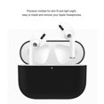 thumbnail image 4 of YUNDAP Compatible with Airpods Pro Case, Drop Proof Protective Case Cover Silicone Skin Cute Fur Ball Keychain/Strap Fit for Apple Airpods 3 Charging Case, 4 of 5