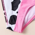 thumbnail image 3 of Girls Swimsuits 3 Piece Bathing Suit Bikini Set with Shorts Sporty Cute Summer Clothes for Girls 9-10 Years, 3 of 5