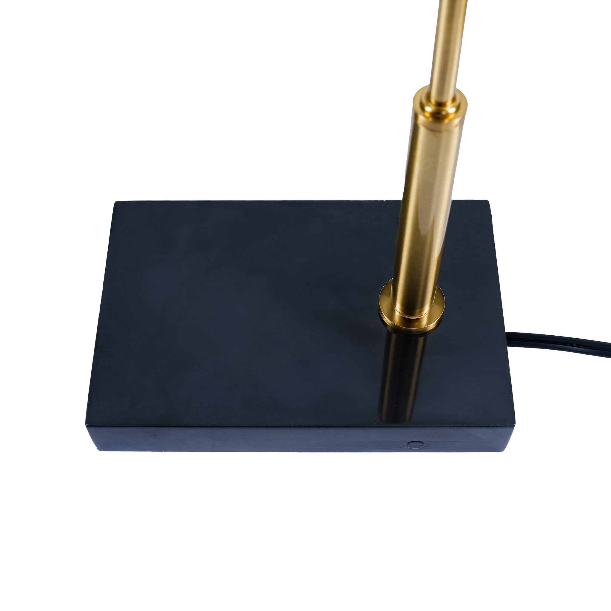 Modern Bed Side Nightstand Decorative Led Table Desk Lamp, Lumora Table Lamp, Black outer, White inner 110~120V