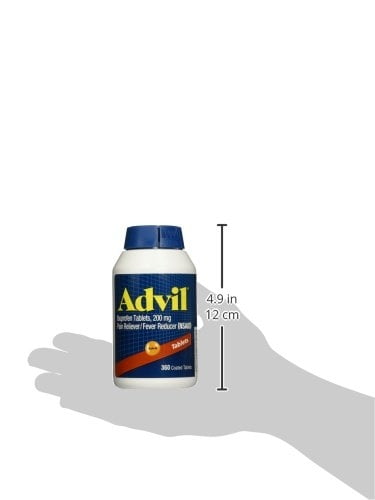 Advil Pain Reliever / Fever Reducer, 200mg (360 Tablets)