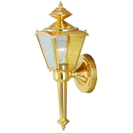 - Boston Harbor 4003H2 Coach Lantern Small Porch Light Fixture, Medium, 60 W, 1 Lamp