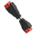 thumbnail image 2 of CCTV Power Adapters, No Welding Male/Female Power DC Jack  For Cameras For LED Lights Red, 2 of 8