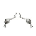 thumbnail image 1 of Corsa Performance Exhaust System Kit 21276 Touring Axle Back System; Stainless Steel; With Touring Sound Level Mufflers; 3 Inch Pipe Diameter; Dual Exhaust With Dual Exit; Dual Split Rear Exit, 1 of 1