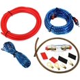 thumbnail image 1 of Kit de cableado de amplificador de coche de 1500W 10GA, cable RCA de amplificador de potencia secundario de subwoofer o fusible esquí esquí Gafas de esquí, 1 of 5