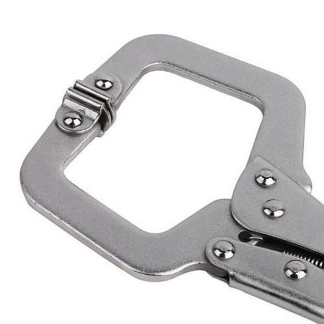 Mini Welding C Clamps Mole Vice Grip Locking Pliers Sheet Metal Plier