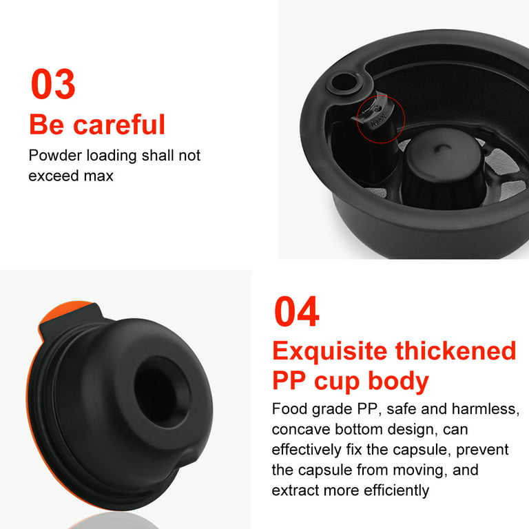 Rechargeable Coffee Capsules Tassimo