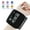 Black, variant on Wrist Blood Pressure Monitors, Rechargeable Blood Pressure Cuff with Large LED Screen - 2 * 99 Sets of Memory, One-Button Turn On/Off Voice & Switch User