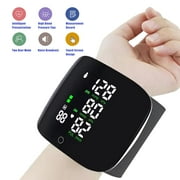 Mericonn Wrist Blood Pressure Monitor BP Monitor LED Display Blood Pressure Cuff Wrist Automatic Voice 2x99 Reading Memory for Home Use with Carrying Case