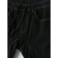 thumbnail image 3 of Ma Croix Men's Loose Fit Denim Jogger Pants with Drawstring Casual Comfort, 3 of 6