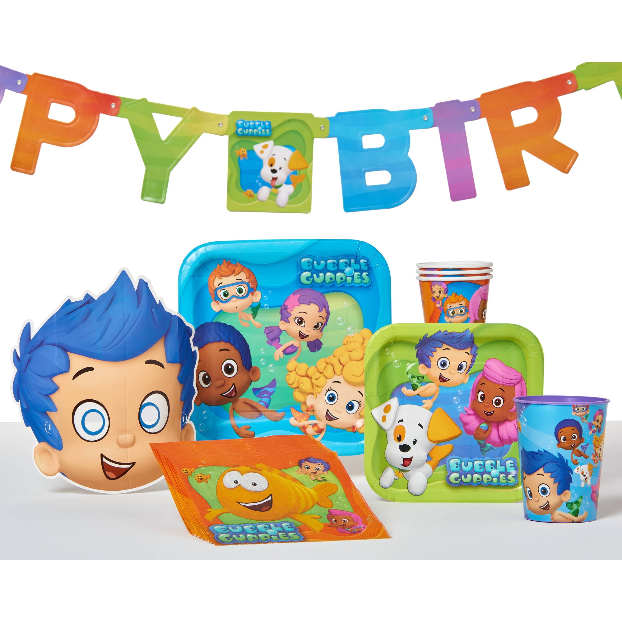 Bubble Guppies Hanging Garland Party Decorations 4 67 Ft