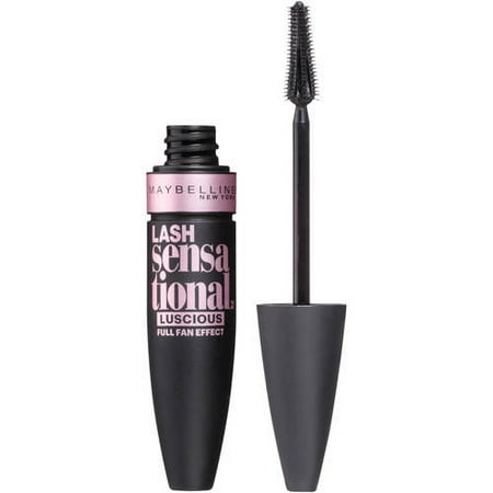 Maybelline Lash Sensational Luscious Waterproof Mascara, Very Black, 0.3 fl.