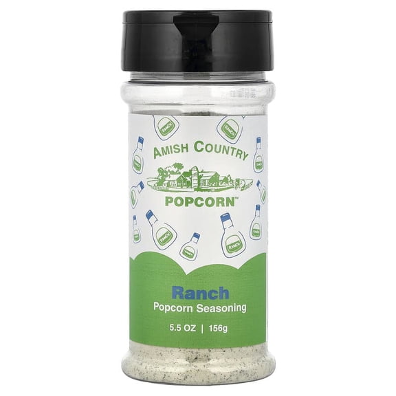 Amish Country Popcorn, Popcorn Seasoning, Ranch, 5.5 oz