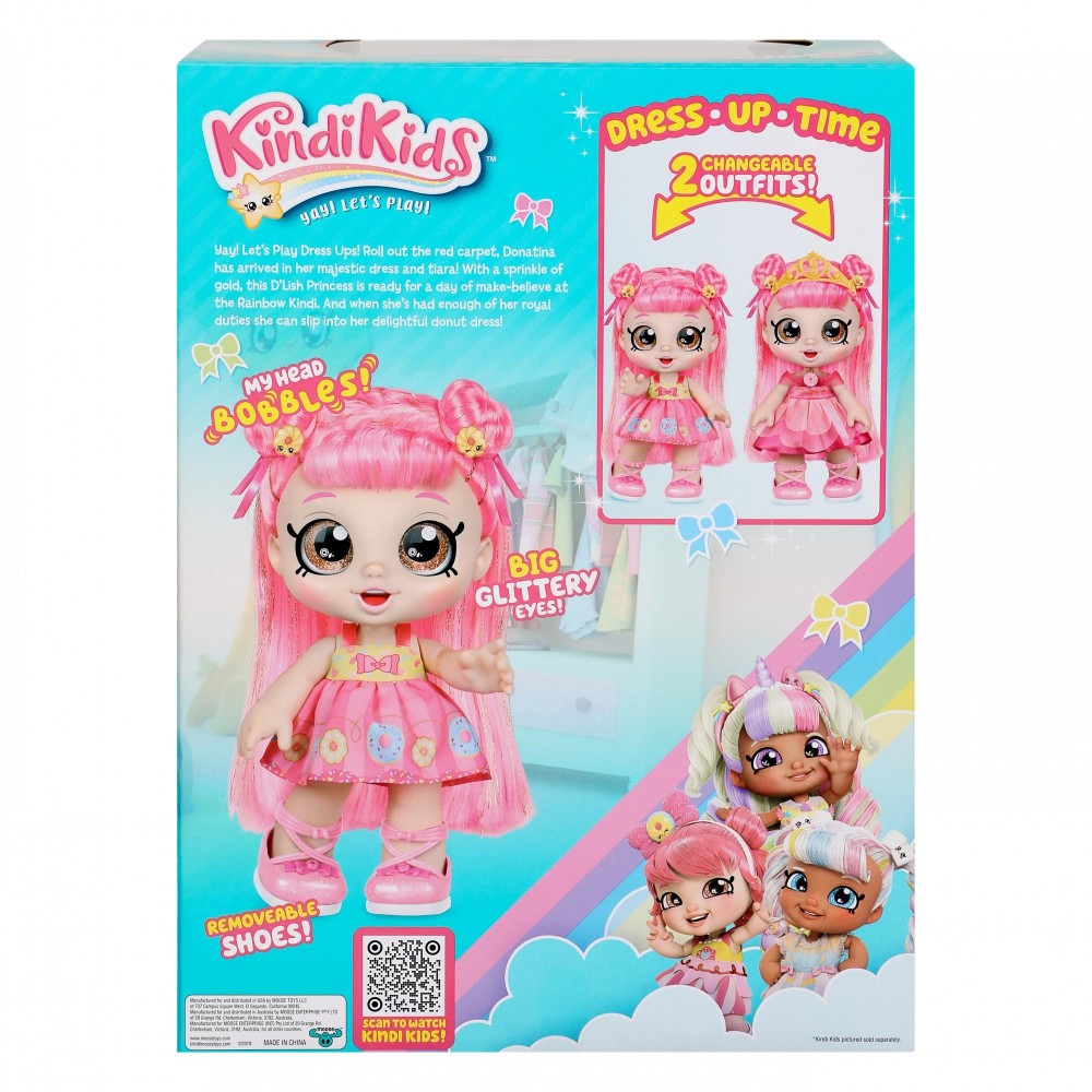 kindi kids doll donatina