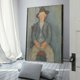 thumbnail image 3 of Amedeo Modigliani Impresión de pintura (112) Obras de arte Impresión de imagen Póster Arte de pared Pintura Lienzo Regalo Decoración Pósteres decorativos 08x12 pulgadas (20x30 cm), 3 of 6