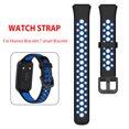 thumbnail image 4 of Banda de TPU para Huawei Band 7 Pulseras Pulsera inteligente Correa (Negro Azul) WDOplteas Para estrenar, 4 of 9