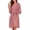 Gray Purple, variant on Ekouaer Short Robes for Women Lightweight Kimono Robes Knit Bathrobe Soft Sleepwear with Pockets