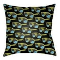 thumbnail image 2 of Artistic Weavers LTCH1430-1818 Litchfield Square Pillow, Onyx Black & Ivory - 18 x 18 ft., 2 of 8