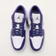 thumbnail image 5 of 553558-515 N I-K-E A i r-Jor-dan 1 Low Sky J Purple White Light Blueberry (Men's), 5 of 6