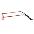 thumbnail image 4 of Gafas de sol Zulema de Moda Unisex rojo UV400, 4 of 8