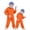 Saffron, variant on Big Mouth Monster Onesie, Silly Wearable Onesie, Funny Monster Jumpsuit with Comb, 10 Colors, 100-140