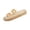 Gold #029, variant on Women’s Clear Strap Buckle Slide Sandals, Comfortable Non-Slip Espadrille Platform Slippers for All-Day Wear, 36