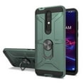 thumbnail image 3 of For Apple iPhone 14 Pro Max (6.7") Hybrid Ring Stand [360° Rotatable Ring Holder Magnetic Kickstand] Rubber Shockproof Phone Case Cover by Xpression - Green, 3 of 9